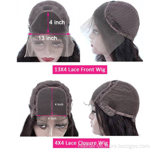 Wholesale Human Hair Vendors In China Straight Virgin Hair Wigs Lace Front Unprocessed Virgin Human Hair Wig